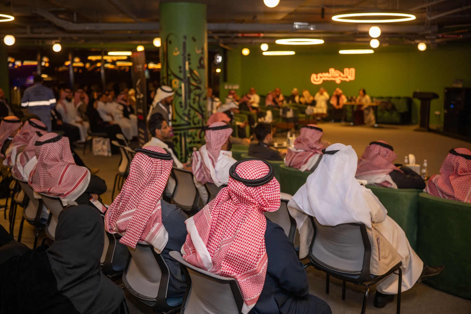 Inside the Demo Day gathering